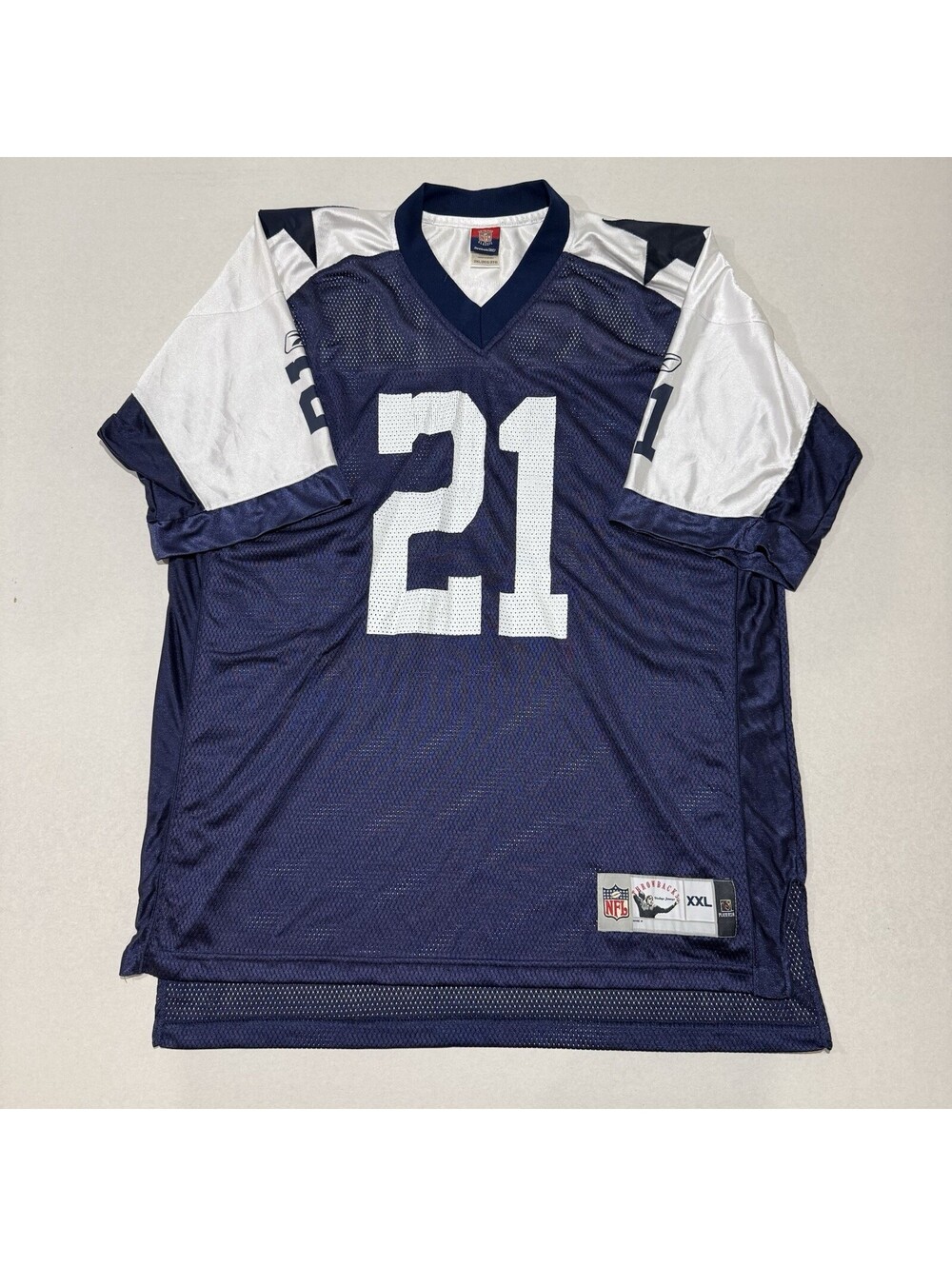 Vintage Dallas Cowboys #21 Julius Jones Throwback Jersey Size 2XL Reebok Men’s